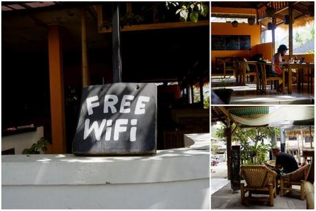 Kuta has a laid back backpacker feel to it. Forget about using the Internet though, it is terrible slow.