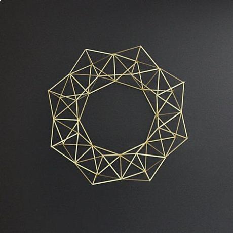 I’m Loving… geometric brass sculpture