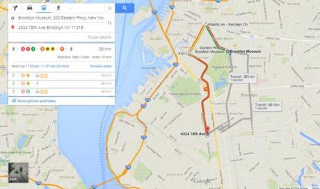Google Maps even figured helped us with this three-train head scratcher.