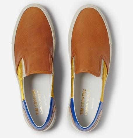 The Mash-Up Slip-On: Tim Coppens X Common Projects Paneled Slip-On Sneaker