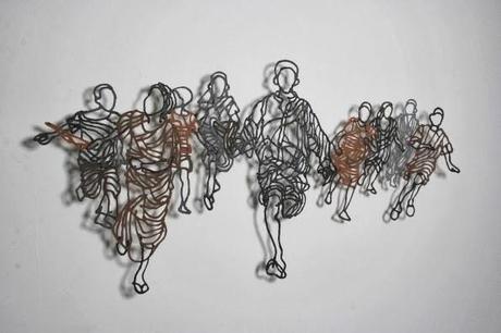 paper arts | papercut drawings