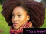 Tips Giving Fine Natural Hair Thicker Appearance