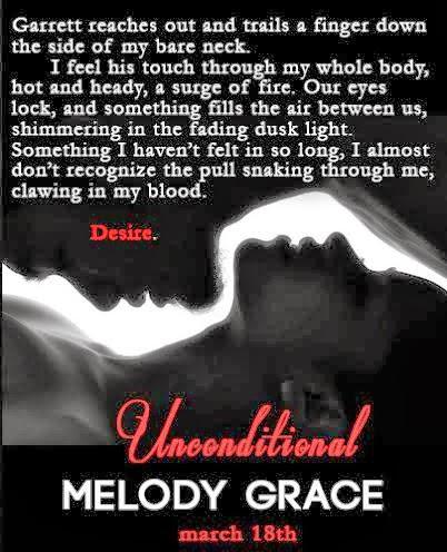 TEASER ALERT:  COMING SOON!! UNCONDITIONAL BY MELODY GRACE!