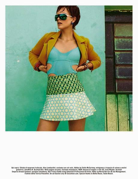 Mirte Maas - Vogue Magazine Italy,March 2014