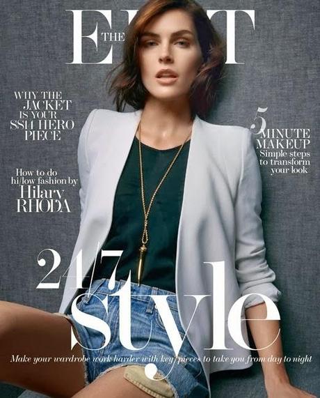 Hilary Rhoda by Raf Stahelin for The Edit Magazine,March 2014