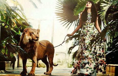 Neelam Johal by Esther Haase for Vogue Magazine India, March 2014