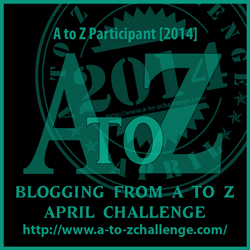 The A to Z Challenge is an annual blogging event held in April. Join the fun now - my topic is The Bold Writer in 2014!