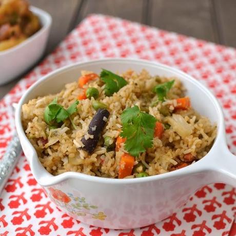 Udupi Vegetable Pulao