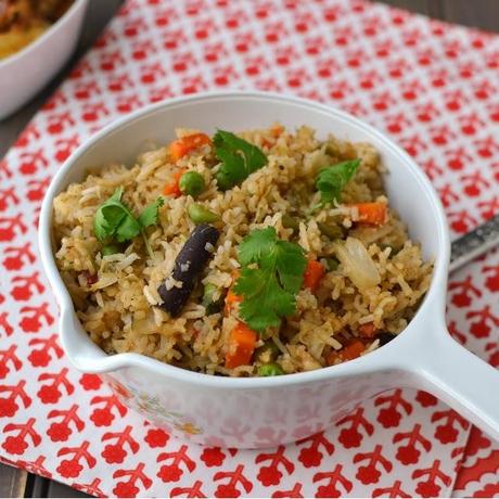 Udupi Vegetable Pulao