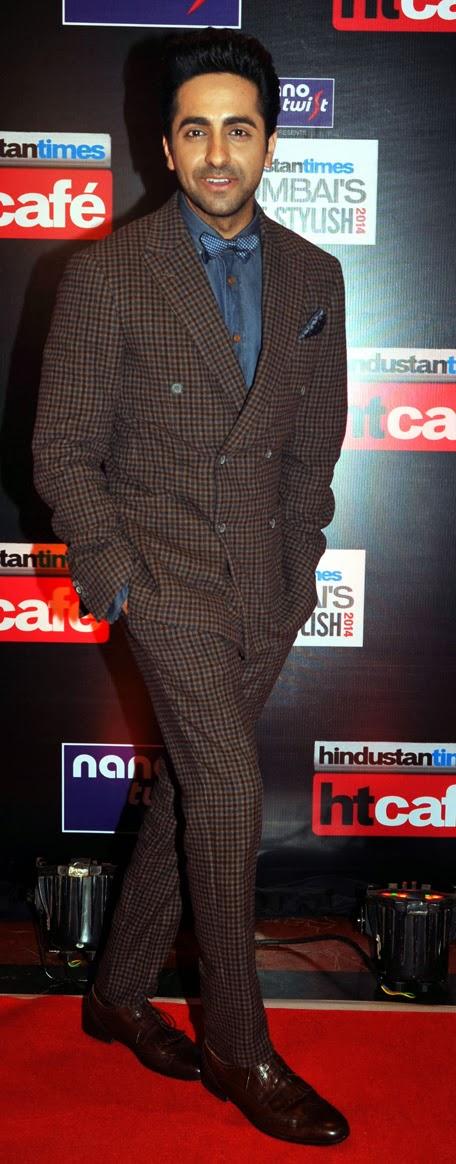 Ayushman Khuranna Wearing Zegna in HT Style Awards