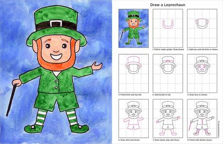 How to Draw a Leprechaun - Paperblog