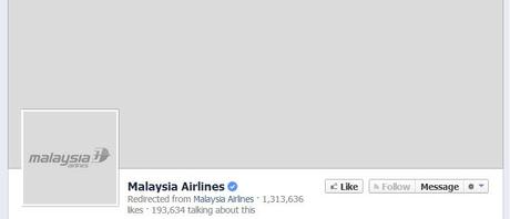 Malaysia Airlines Facebook