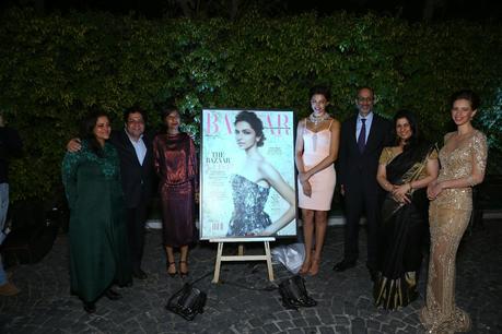  Harper’s Bazaar Celebrates its Fifth Anniversary  Cover Unveiled by Deepika Padukone 