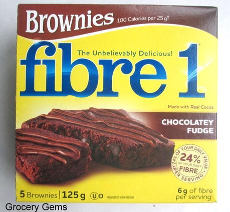 Review: Fibre 1 Chocolatey Fudge Brownies (Canada)