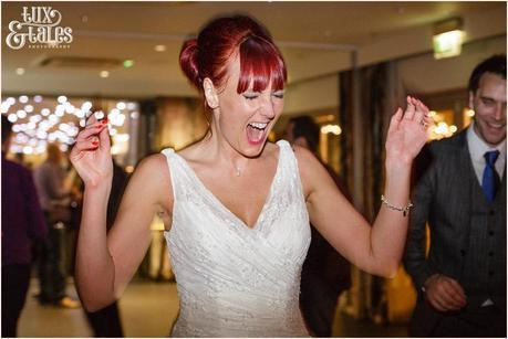Happy Bride at Hogarths Hotel Wedding