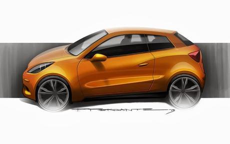 Car sketch tutorial in 3 steps by Fabio Ferrante