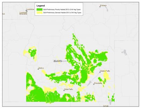 BLM Preliminary Priority and General Habitat Mapping
