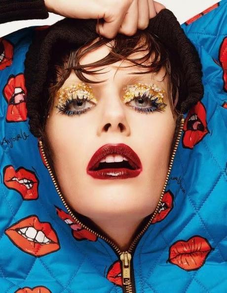 Ehren Dorsey by Alexei Hay for Elle Italia, March 2014