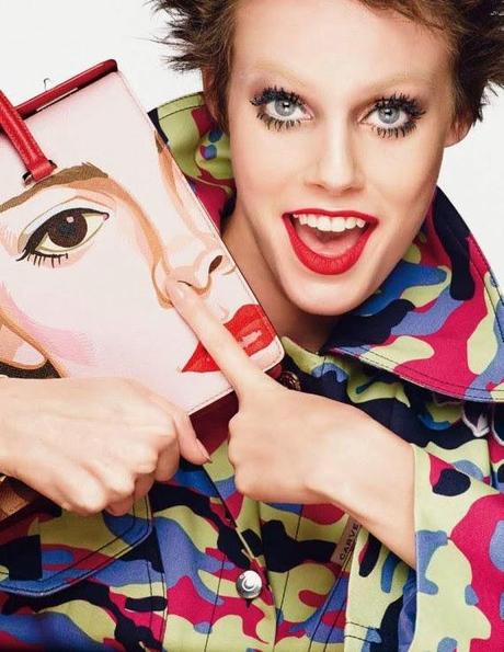 Ehren Dorsey by Alexei Hay for Elle Italia, March 2014