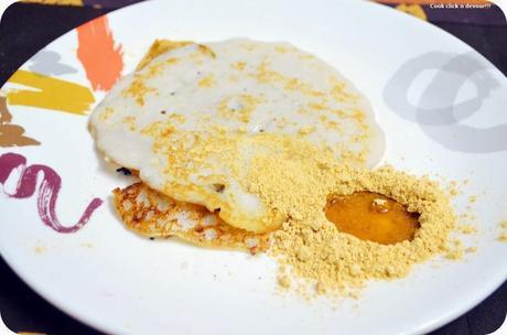 Aval dosai(Crepe with beaten rice)(Instant version)