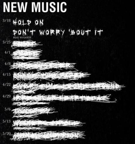 50 Cent Releases Artwork and a BLURRED Schedule For His Upcoming Music!