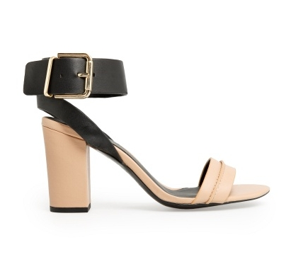 Find Of The Day | Ankle Cuff Leather Sandals by MANGO