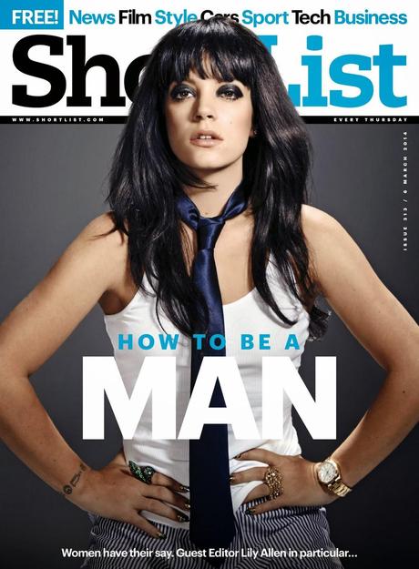 Lily Allen for ShortList Magazine UK, March 2014