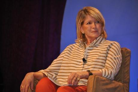 Here's Martha when she was the keynote speaker at the BlogHer 2012 conference that I attended in NYC.