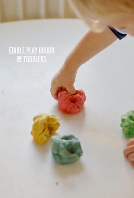 Edible Play Dough For Toddlers