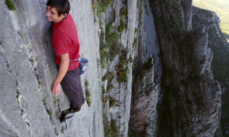 Alex Honnold  Climbs 500m Rock Wall Without Any Gear