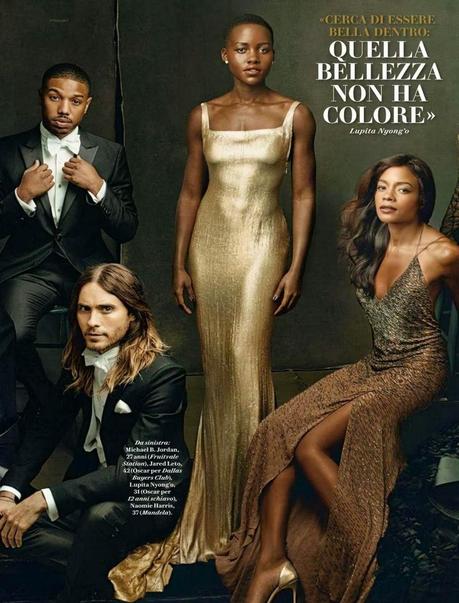 Julia Roberts, Lupita Nyongo, Naomie Harris
- Vanity Fair Magazine Italy, March 2014