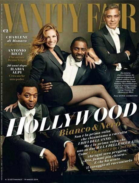 Julia Roberts, Lupita Nyongo, Naomie Harris
- Vanity Fair Magazine Italy, March 2014