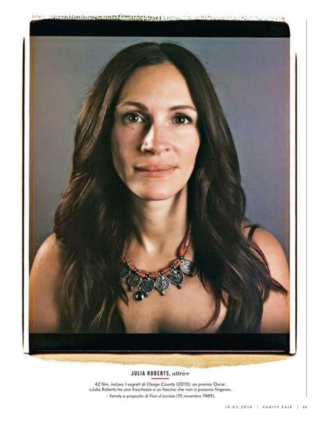 Julia Roberts, Lupita Nyongo, Naomie Harris - Vanity Fair Magazine Italy, March 2014