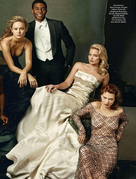 Julia
Roberts, Lupita Nyongo, Naomie Harris - Vanity Fair Magazine Italy, March 2014