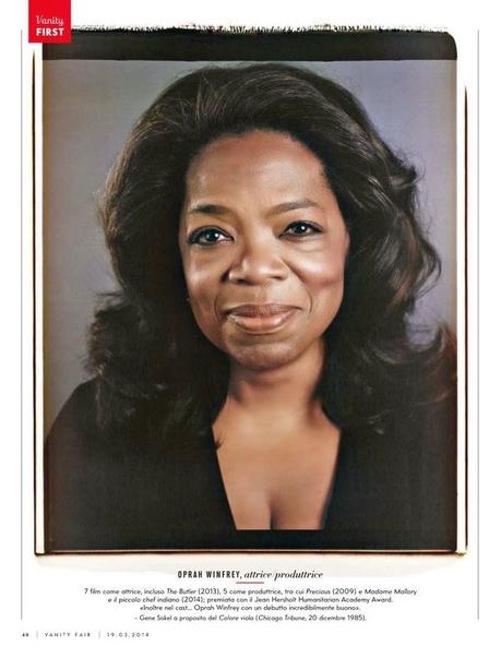 Julia Roberts, Lupita Nyongo, Naomie Harris - Vanity Fair Magazine Italy, March 2014