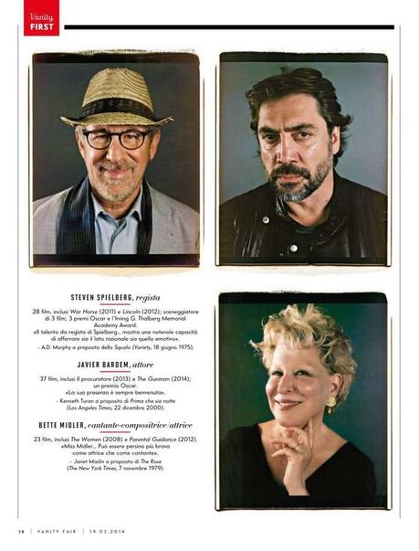 Julia Roberts, Lupita Nyongo, Naomie Harris - Vanity Fair Magazine Italy, March 2014