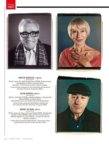 Julia
Roberts, Lupita Nyongo, Naomie Harris - Vanity Fair Magazine Italy, March 2014