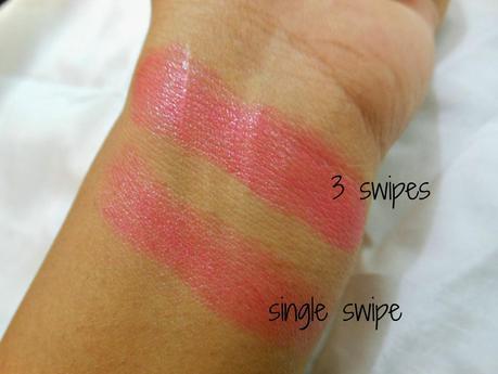NEW! L'Oreal Paris Rouge Caresse Lipstick (06) Aphrodite Scarlet : Review and Swatch