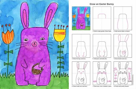 Draw an Easter Bunny