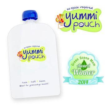 Yummi Pouch Minis Green Scene Mom Award Winner