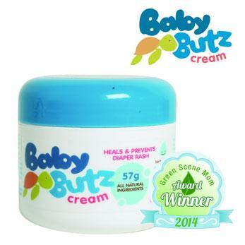 Baby Butz Cream Green Scene Mom Award Winner