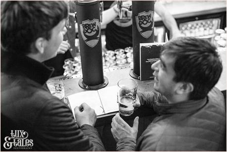 Guests enjoying a pint at Brew Dog Sheffiled