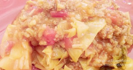 UnStuffed Cabbage Casserole Recipe