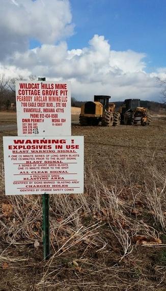 Rocky Branch mine site.