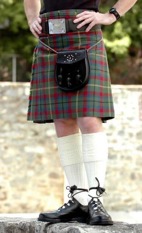 How a kilt should be worn according to all the regulations. 