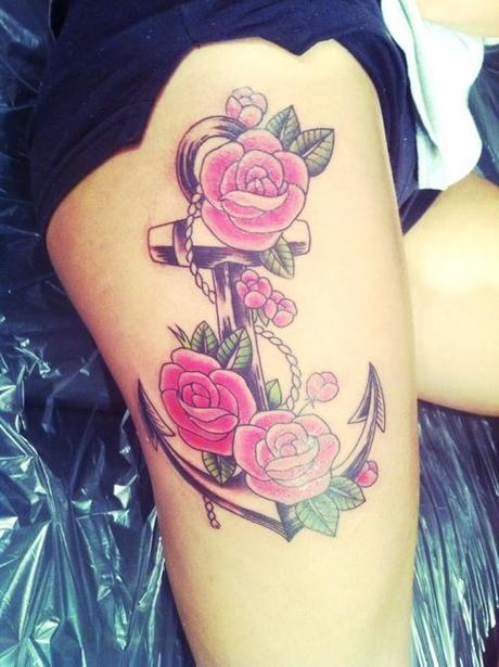 Red roses tattoo design meaning