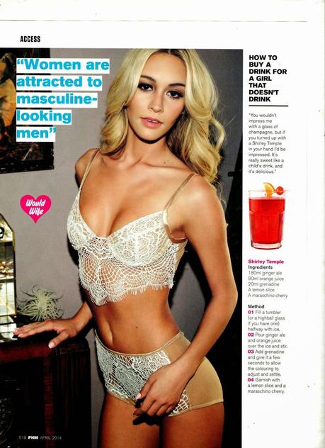 Bryana Holly - FHM Magazine , April 2014