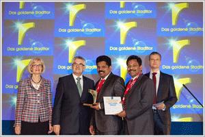 Golden City Gate award for Kerala Tourism in ITB Berlin