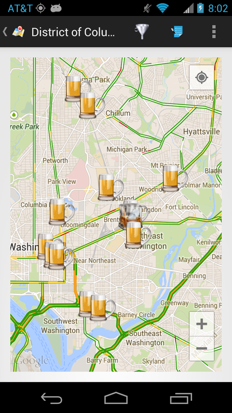 Touring DC Breweries with #theCompassApp Winery, Brewery, & Distillery Locator