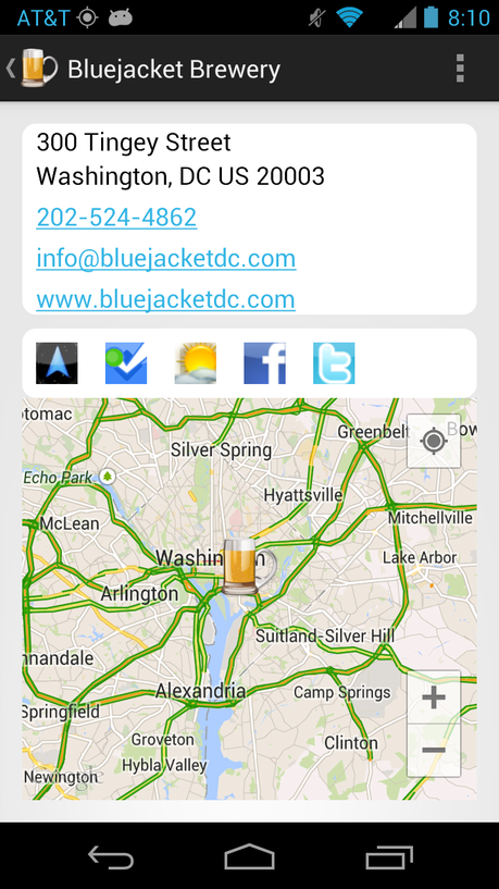 Touring DC Breweries with #theCompassApp Winery, Brewery, & Distillery Locator